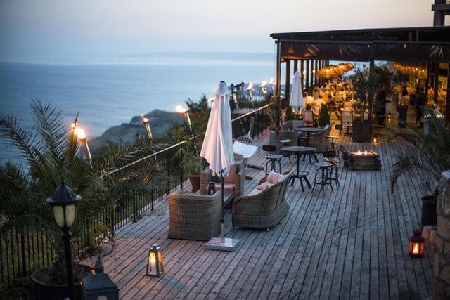 Sea View & Infinity Pool Apartments In Kaliakria Resort 巴尔奇克 外观 照片